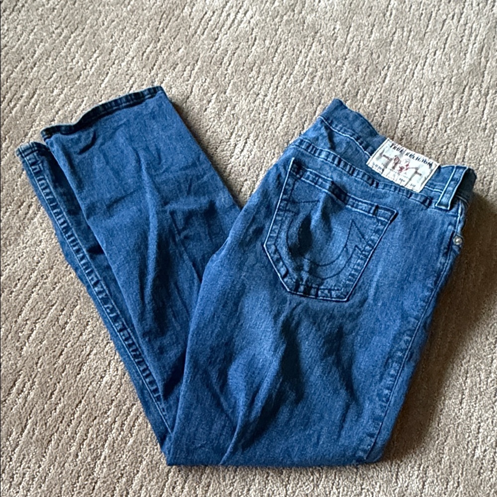 True Religion Ricky Straight Jeans - Picture 4 of 8